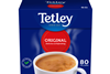 Tetley cardboard packs